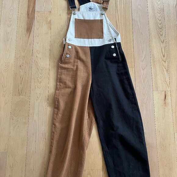 Barracuda Brand Colorblock Overalls - Picture 1 of 3
